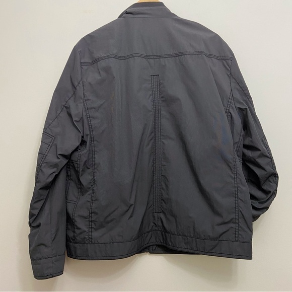 PAOLETTI Firenze men windbreaker jacket coat grey stylish luxury wind breaker XL - Picture 5 of 16